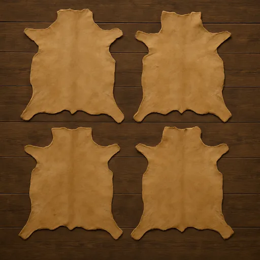 Tanned Hides & Skins (Other Animals)